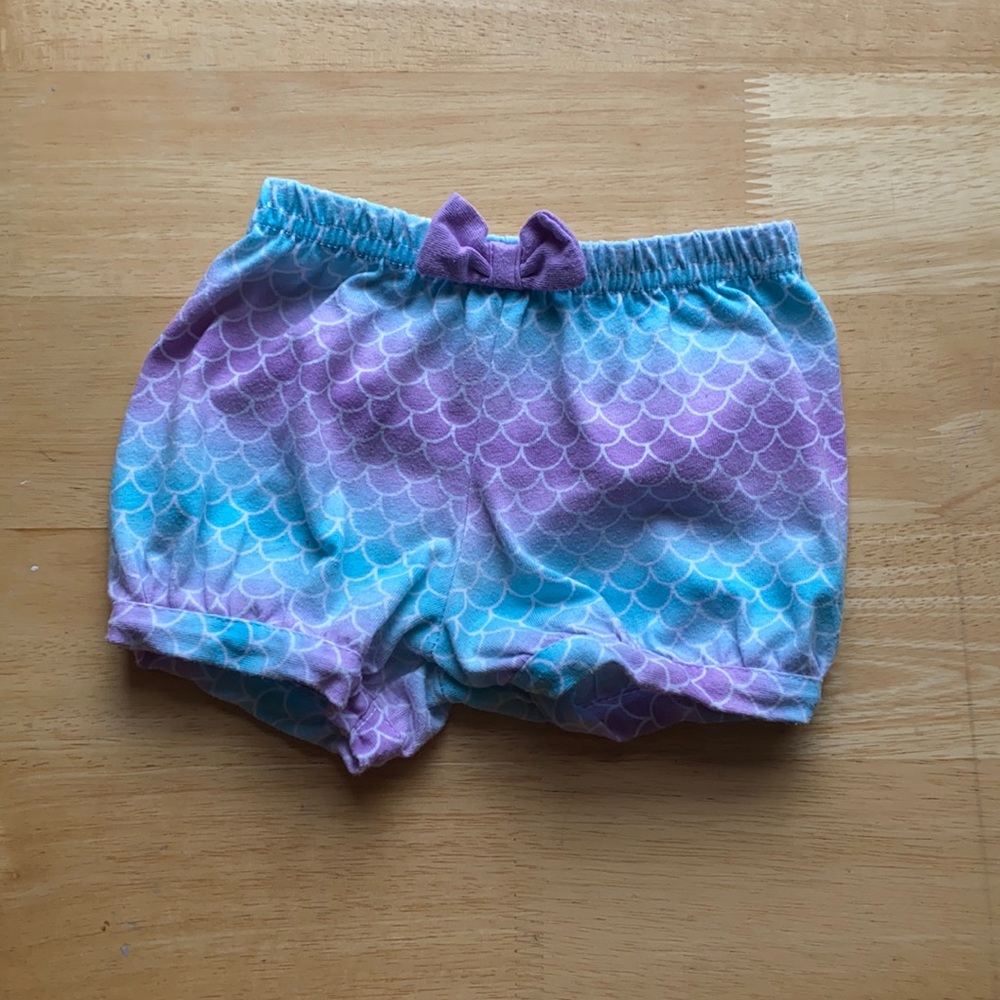Baby Girl 12M Mermaid Shorts